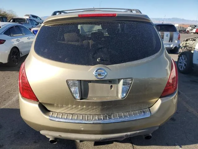 JN8AZ08T76W404447 2006 2006 Nissan Murano- SL 6