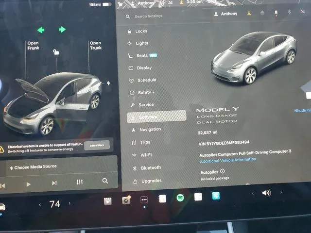 5YJYGDEE6MF093494 2021 2021 Tesla MODEL Y 9