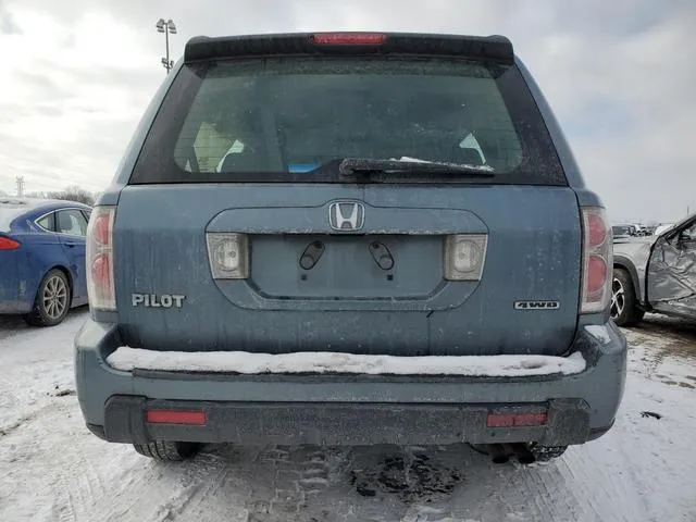 2HKYF18196H517040 2006 2006 Honda Pilot- LX 6