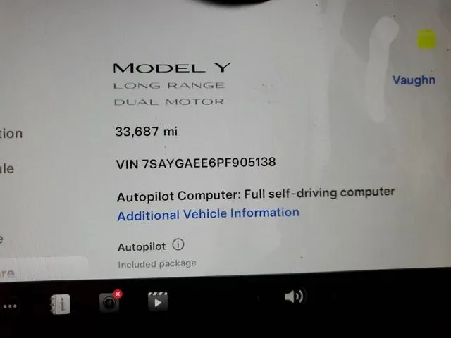 7SAYGAEE6PF905138 2023 2023 Tesla MODEL Y 9