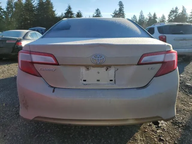 4T4BF1FK7CR227643 2012 2012 Toyota Camry- Base 6