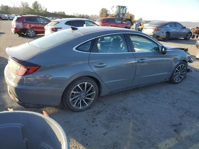 KMHL34J2XNA209559 2022 2022 Hyundai Sonata- Limited 3