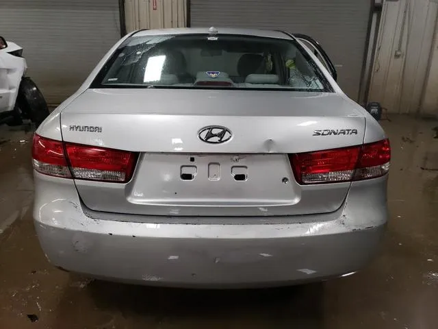 5NPET46CX8H395678 2008 2008 Hyundai Sonata- Gls 6