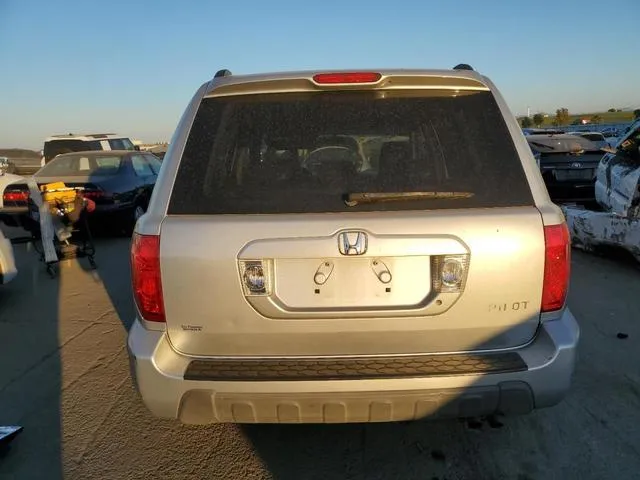 2HKYF18524H518014 2004 2004 Honda Pilot- Exl 6