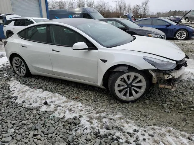 5YJ3E1EA0NF186833 2022 2022 Tesla MODEL 3 4