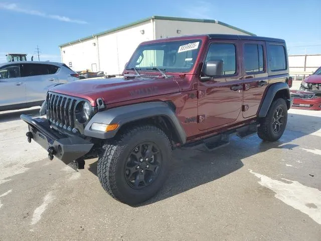 1C4HJXDN1MW814675 2021 2021 Jeep Wrangler- Sport 1