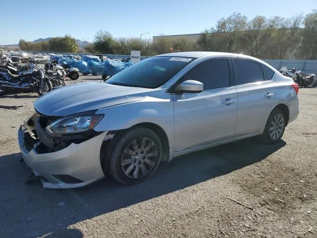 3N1AB7AP5KY423185 2019 2019 Nissan Sentra- S 1