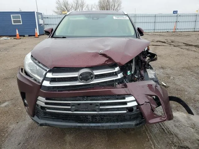 5TDDZRFH4JS875072 2018 2018 Toyota Highlander- Limited 5