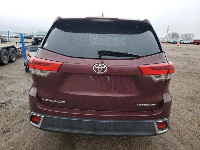 5TDDZRFH4JS875072 2018 2018 Toyota Highlander- Limited 6