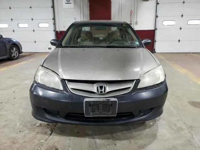 2HGES16695H500809 2005 2005 Honda Civic- LX 5