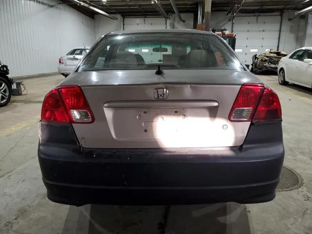 2HGES16695H500809 2005 2005 Honda Civic- LX 6