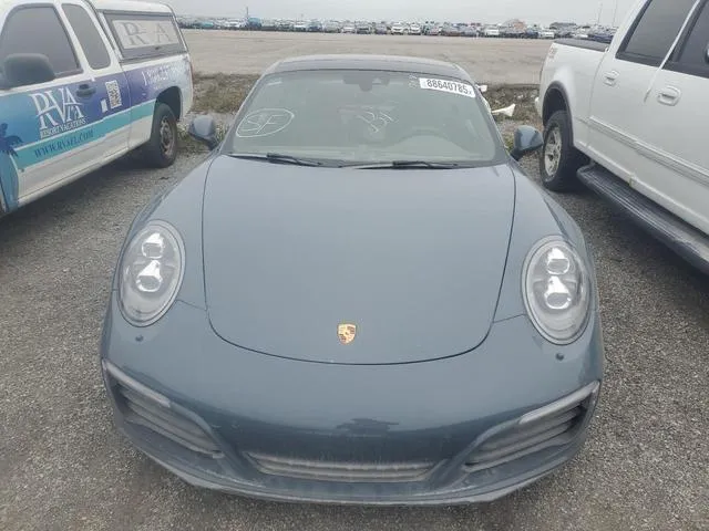 WP0AA2A96HS107225 2017 2017 Porsche 911- Carrera 5