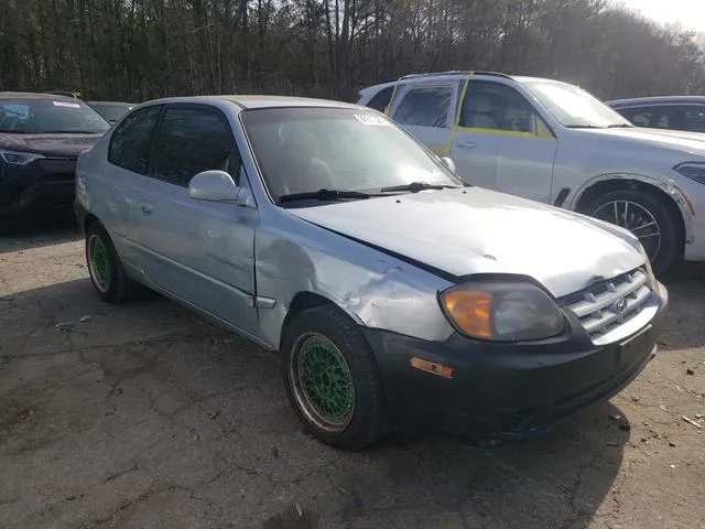 KMHCG35C44U303127 2004 2004 Hyundai Accent- GL 4