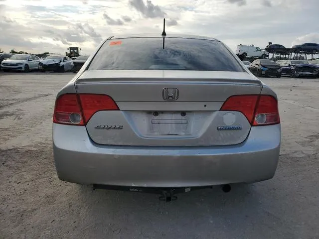 JHMFA36267S001684 2007 2007 Honda Civic- Hybrid 6