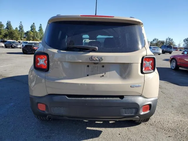 ZACCJABT4GPD49917 2016 2016 Jeep Renegade- Latitude 6