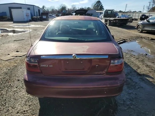 1MEFM50U34A622220 2004 2004 Mercury Sable- GS 6