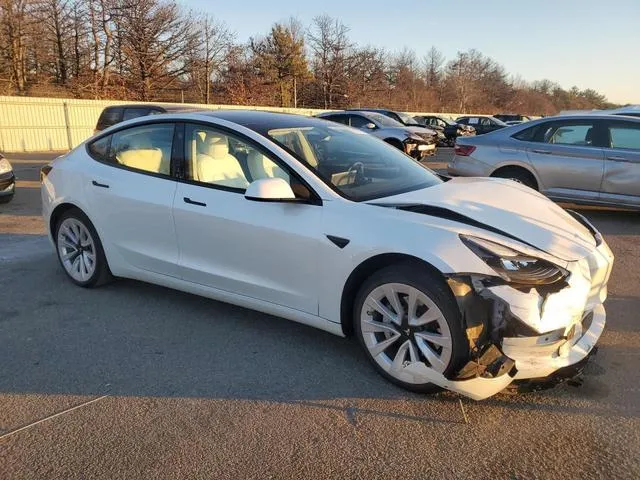 5YJ3E1EB3NF238271 2022 2022 Tesla MODEL 3 4