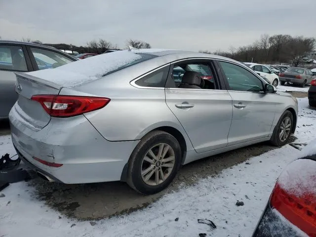 5NPE24AF0FH221989 2015 2015 Hyundai Sonata- SE 3