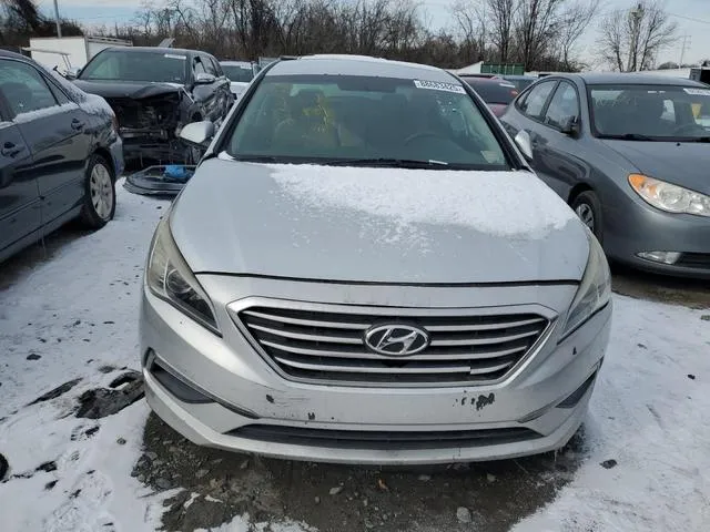 5NPE24AF0FH221989 2015 2015 Hyundai Sonata- SE 5