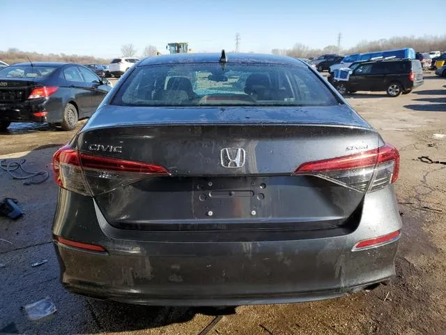 2HGFE2F57NH608385 2022 2022 Honda Civic- Sport 6