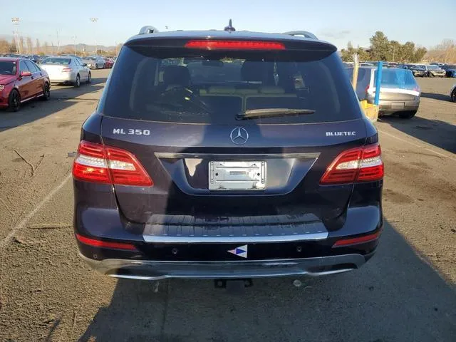 4JGDA2EB2CA042233 2012 2012 Mercedes-Benz ML-Class- 350 Blu 6