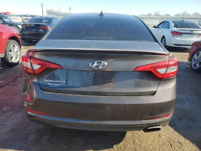 5NPE24AFXHH491217 2017 2017 Hyundai Sonata- SE 6