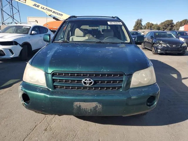 JTEGD21A510013104 2001 2001 Toyota Highlander 5