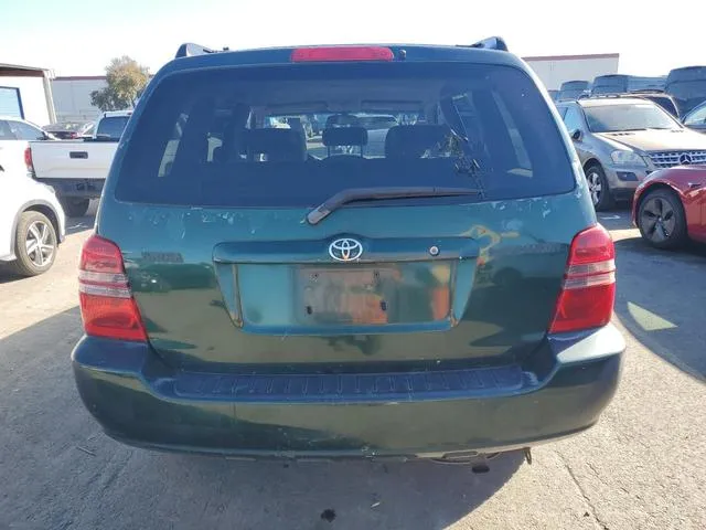 JTEGD21A510013104 2001 2001 Toyota Highlander 6