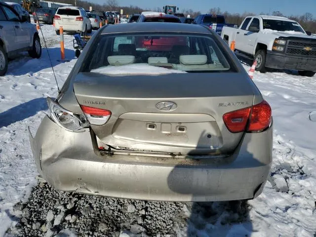 KMHDU46D37U051837 2007 2007 Hyundai Elantra- Gls 6