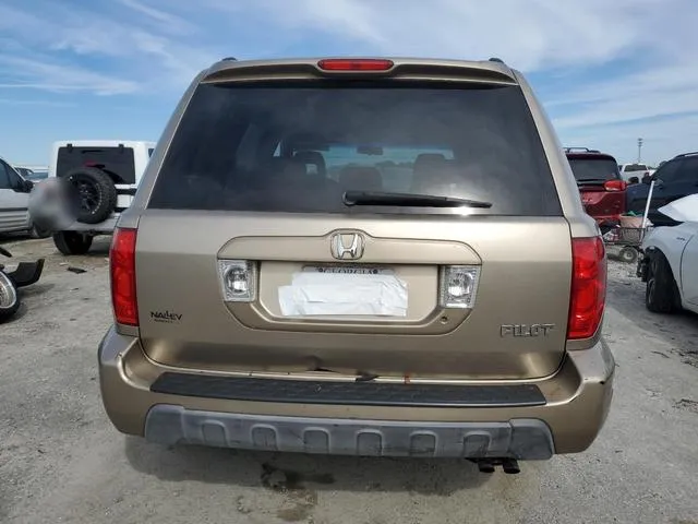 5FNYF18585B017709 2005 2005 Honda Pilot- Exl 6