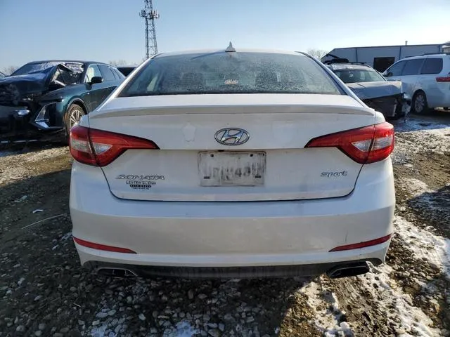 5NPE34AF0HH490932 2017 2017 Hyundai Sonata- Sport 6