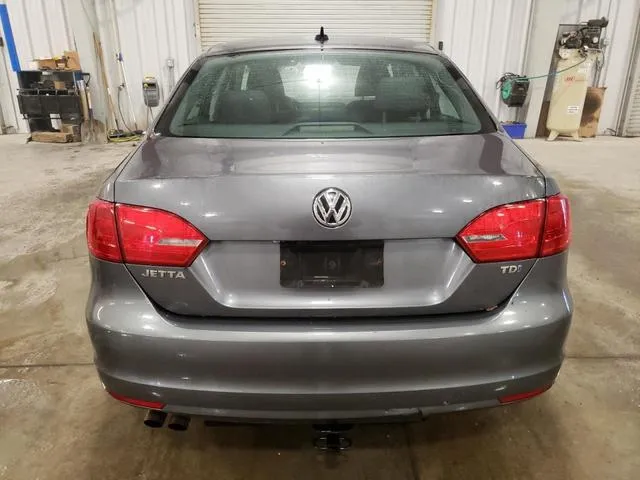 3VWLL7AJ2CM405358 2012 2012 Volkswagen Jetta- Tdi 6