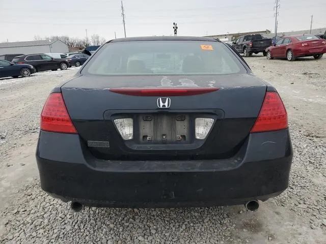 1HGCM66427A070104 2007 2007 Honda Accord- SE 6