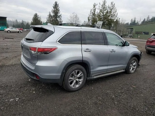 5TDDCRFH1FS012786 2015 2015 Toyota Highlander- Hybrid Limited 3