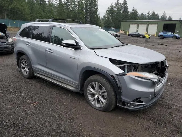 5TDDCRFH1FS012786 2015 2015 Toyota Highlander- Hybrid Limited 4