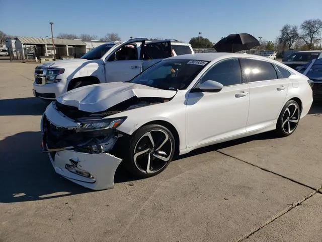 1HGCV1F34KA076812 2019 2019 Honda Accord- Sport 1