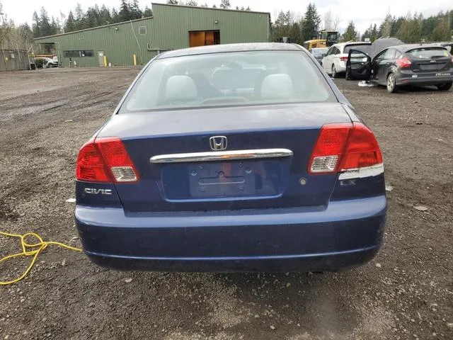 2HGES16503H565004 2003 2003 Honda Civic- LX 6