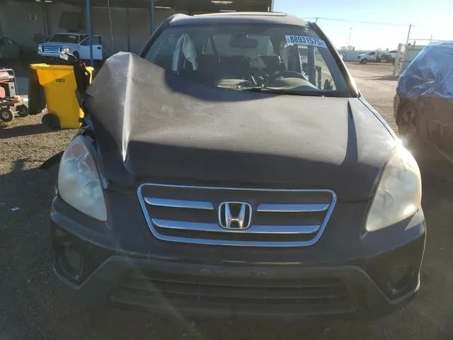 JHLRD78916C024177 2006 2006 Honda CR-V- SE 5