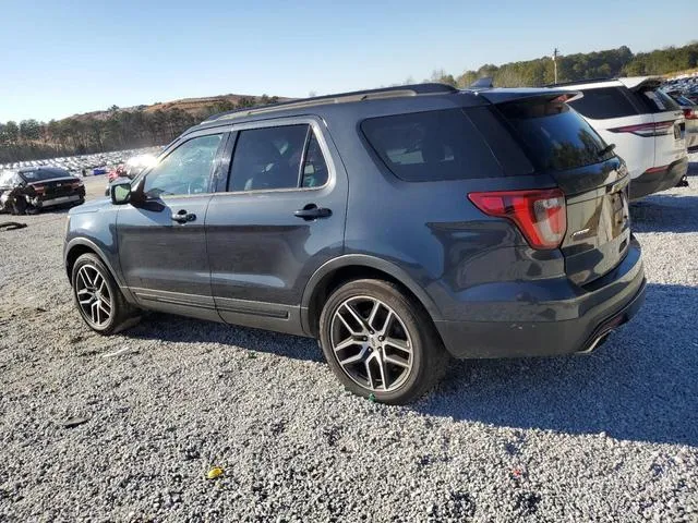 1FM5K8GT2HGA07948 2017 2017 Ford Explorer- Sport 2