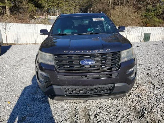 1FM5K8GT2HGA07948 2017 2017 Ford Explorer- Sport 5