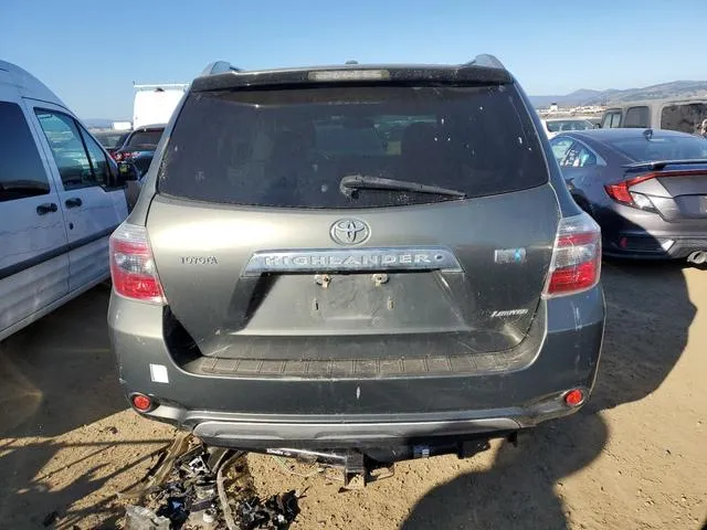 JTEEW44A192026148 2009 2009 Toyota Highlander- Hybrid Limited 6