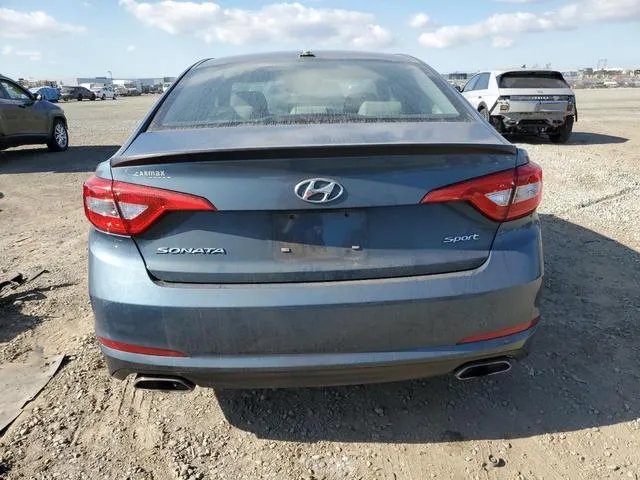 5NPE34AFXFH127602 2015 2015 Hyundai Sonata- Sport 6