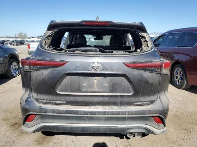 5TDJZRBH9NS164997 2022 2022 Toyota Highlander- Xse 6