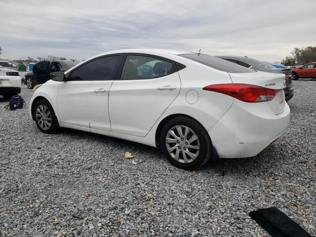 5NPDH4AE7DH165449 2013 2013 Hyundai Elantra- Gls 2