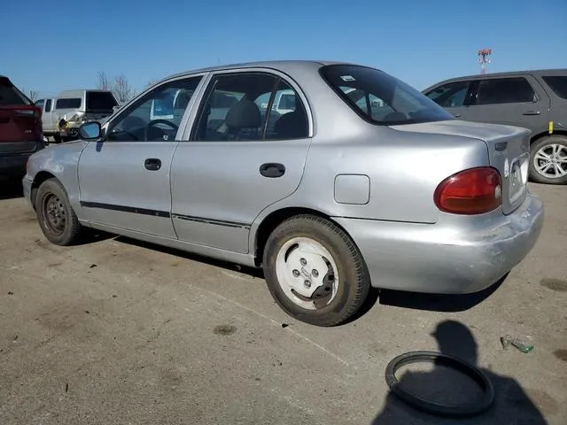 KMHVF14N4TU316378 1996 1996 Hyundai Accent- Base 2