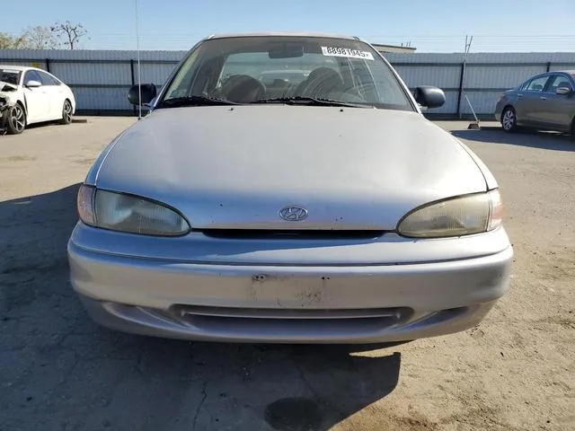 KMHVF14N4TU316378 1996 1996 Hyundai Accent- Base 5