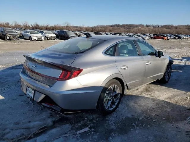 KMHL14JAXMA152193 2021 2021 Hyundai Sonata- Sel 3