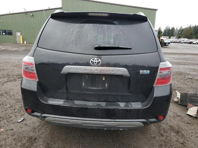 JTEBW3EH1A2047305 2010 2010 Toyota Highlander- Hybrid 6