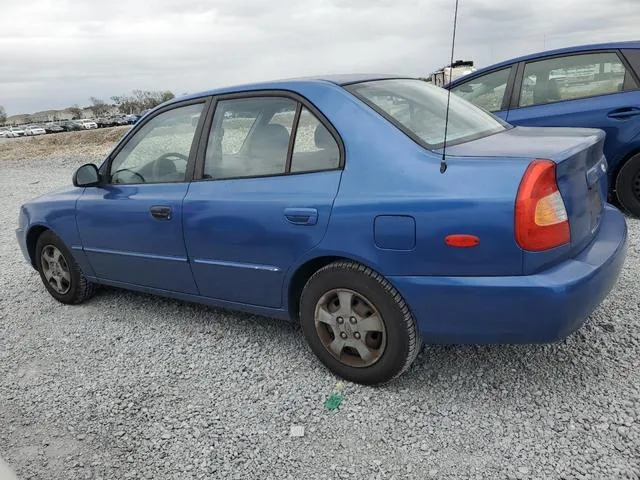 KMHCG45C82U355914 2002 2002 Hyundai Accent- GL 2