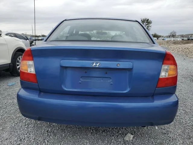 KMHCG45C82U355914 2002 2002 Hyundai Accent- GL 6